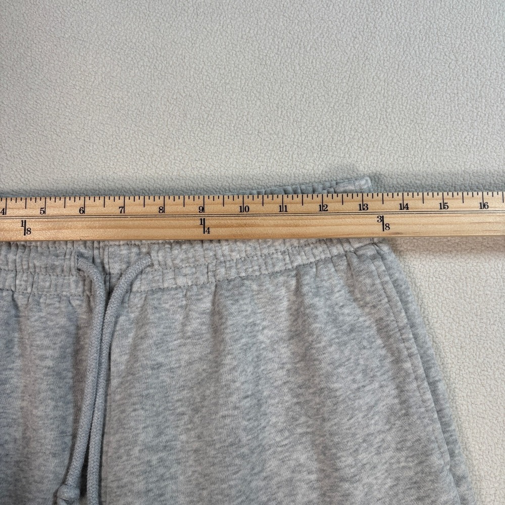 H&M Divided Harvard Sweatpants Men S Heather White Veritas Drawstring University - Picture 9 of 14